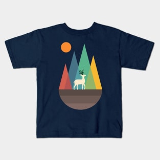 Step Of Autumn Kids T-Shirt